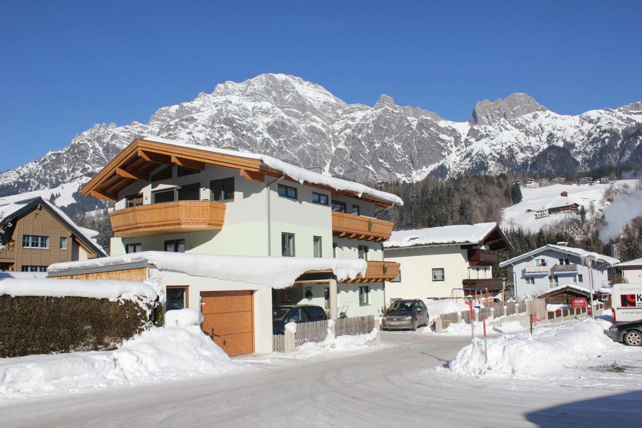 Ferienwohnung Schwarzbach Leogang Exterior foto