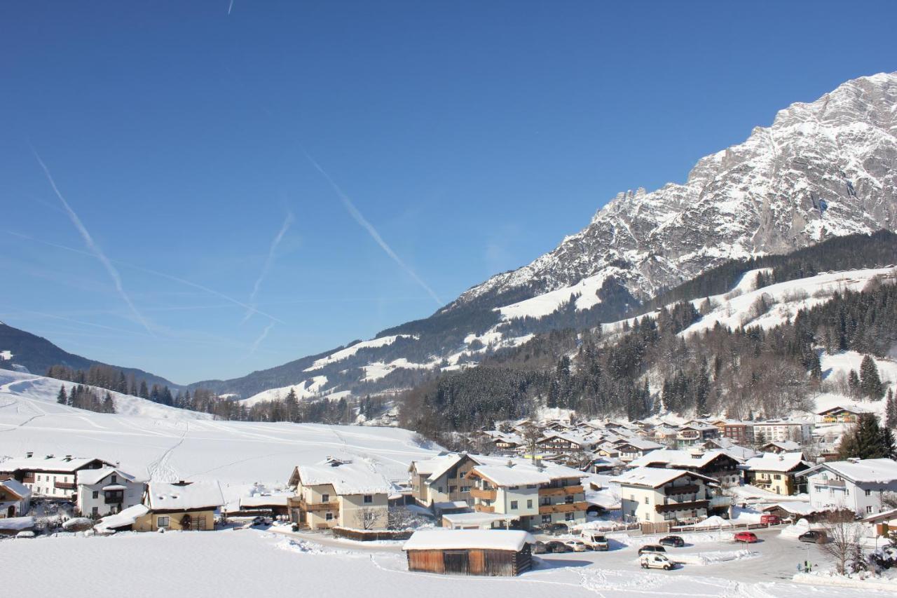Ferienwohnung Schwarzbach Leogang Exterior foto